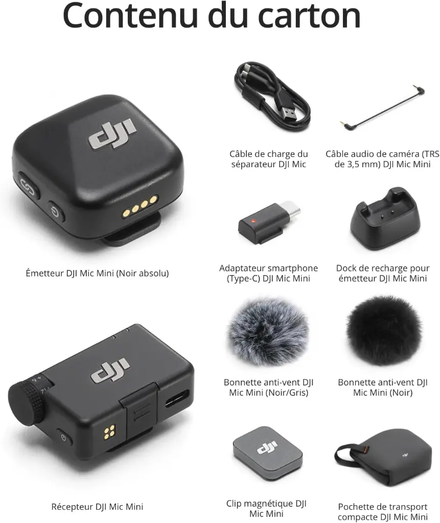 DJI Mic Mini (1 TX + 1 RX) – Image 4